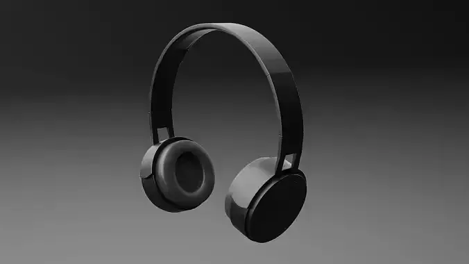 Headphone Highpoly headphones