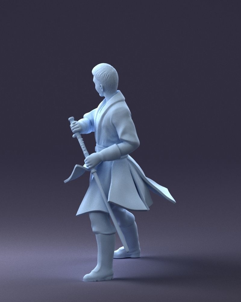 000173 Martial Arts Warrior Character 0820 3dp 3D print model_25