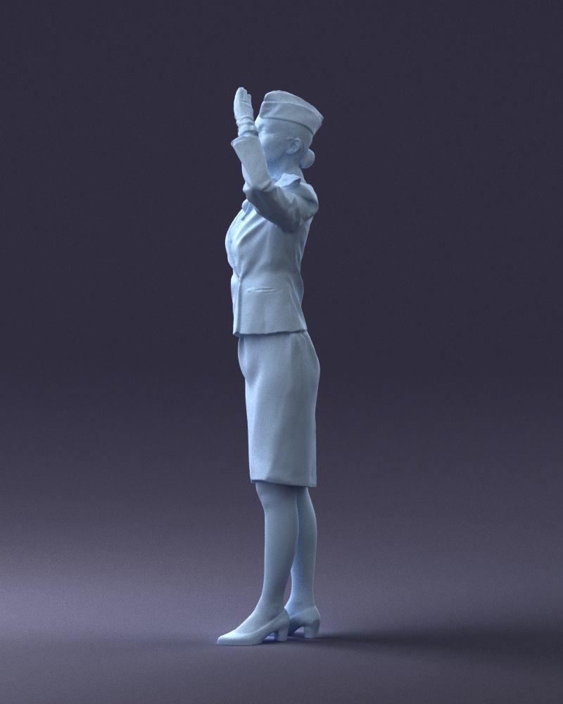 000135 Professional Flight Attendant 0614 3D model_25