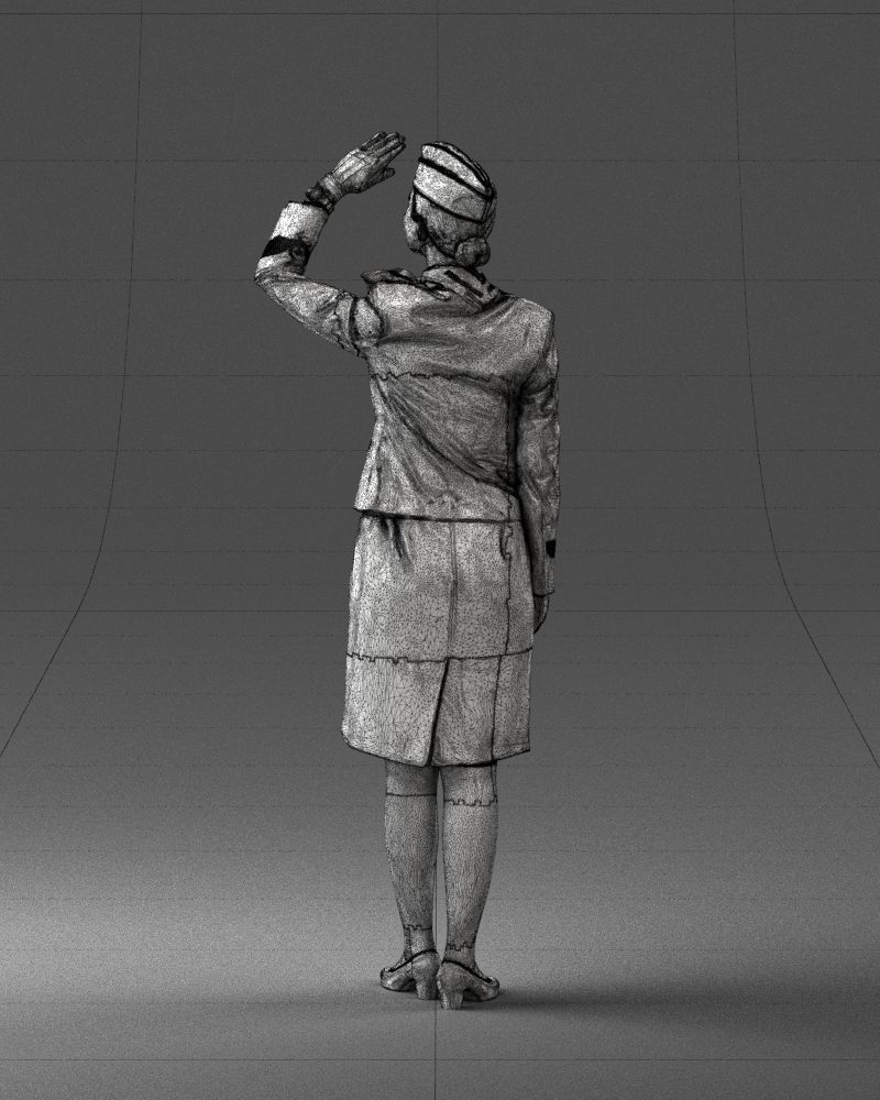 000135 Professional Flight Attendant 0614 3D model_20