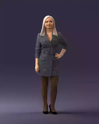 000334 Elegant Business Woman 0122