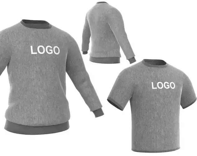 Sweatshirt T-Shirt Cloth Mockup