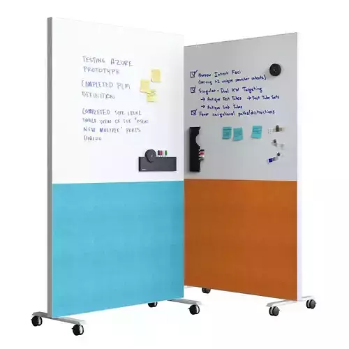 PolyVision - WhiteBoard Texture Mobile Acoustic Panel
