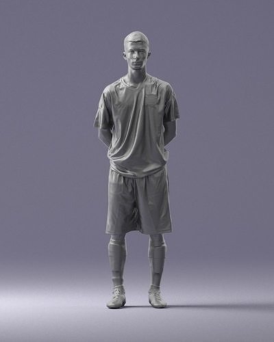 000310 Young Soccer Player 1114 3dp