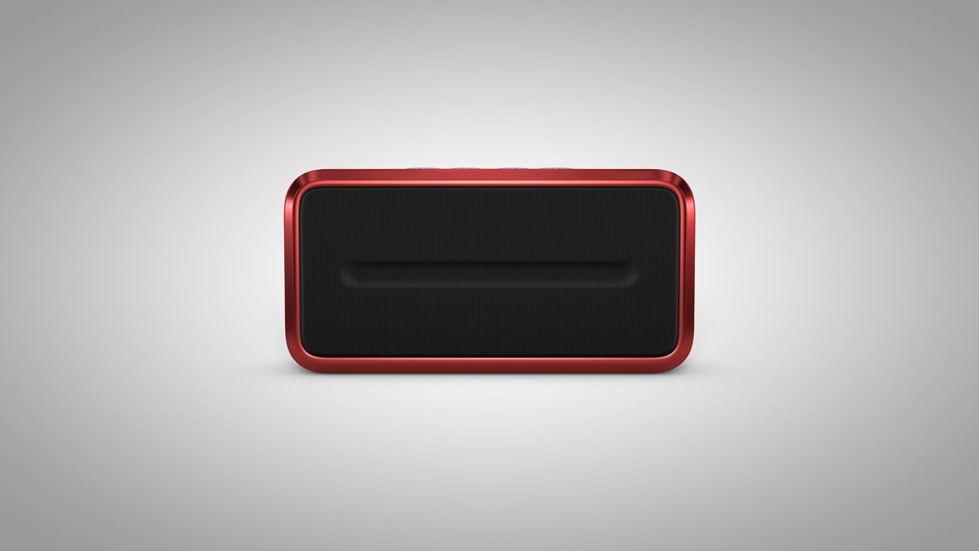 Bluetooth Speaker Low-poly 3D model_1
