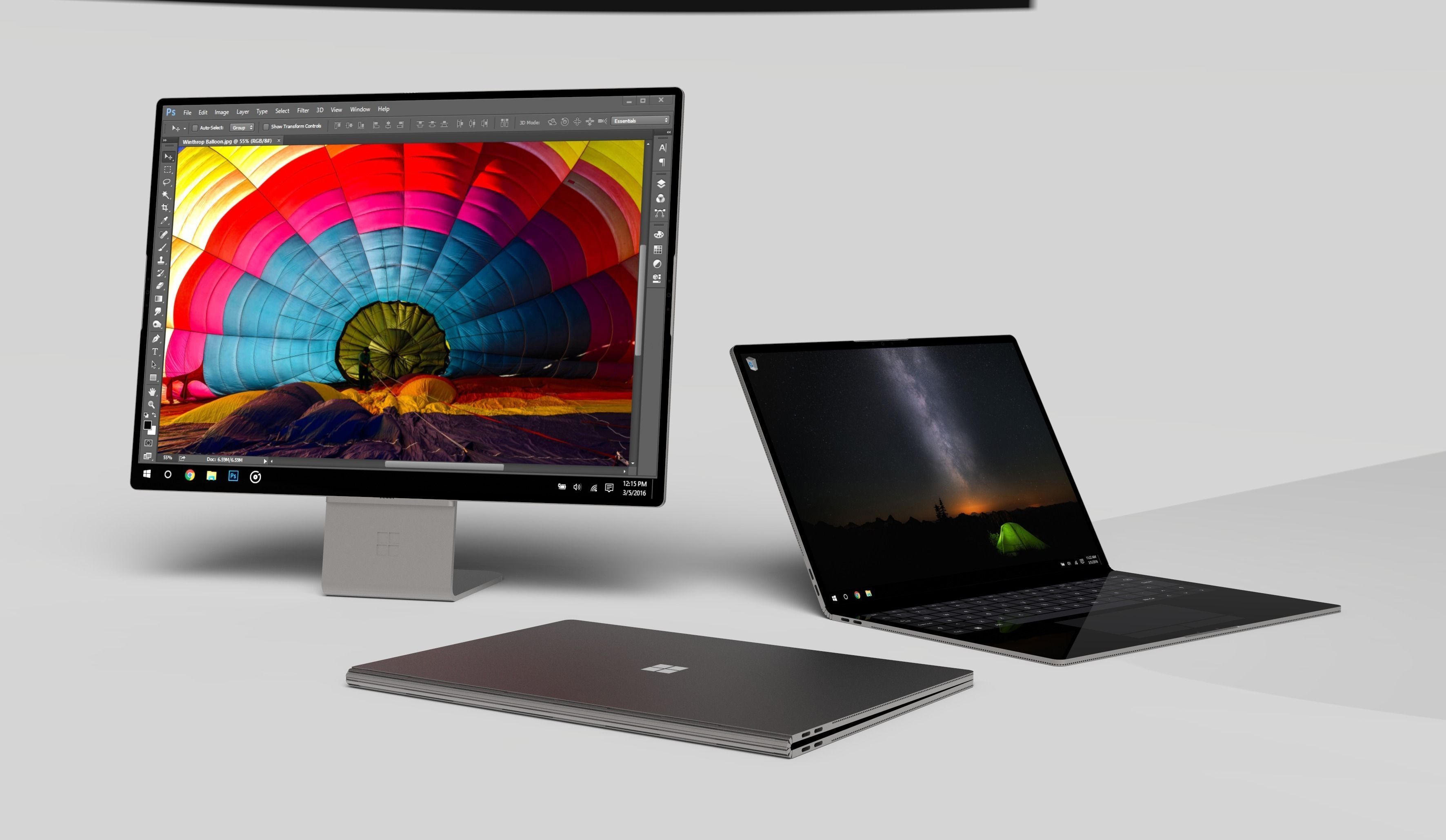Surface Book Concept 3D model_0