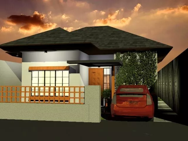 Modern Japan Residential House 3D model