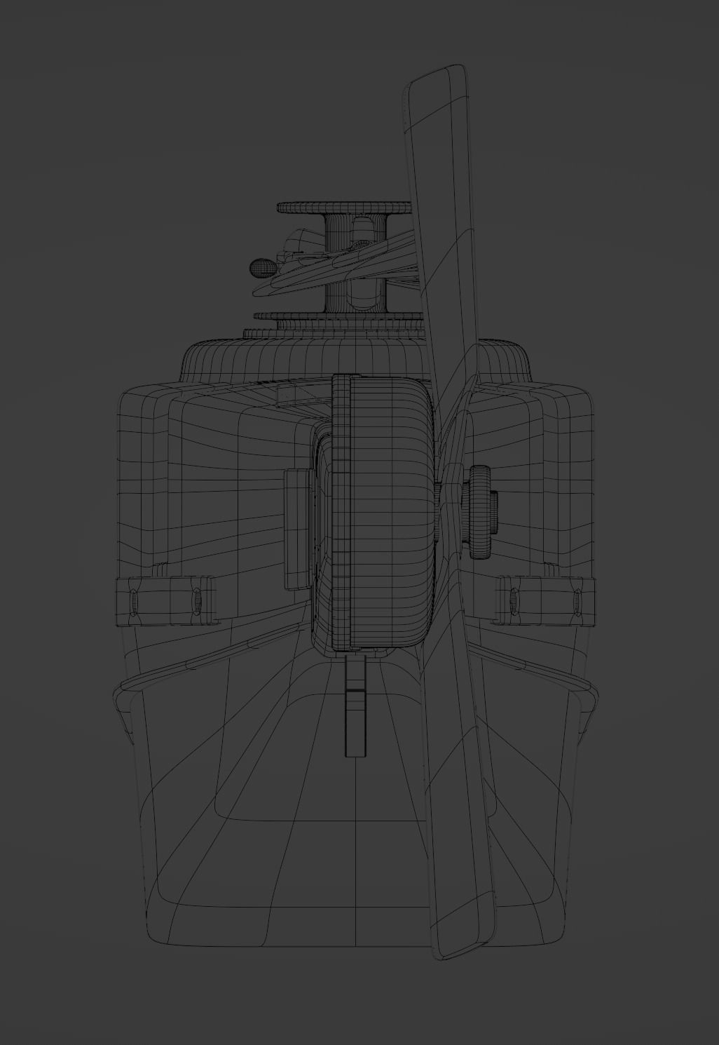 Black Hornet mini drone 3D model_12