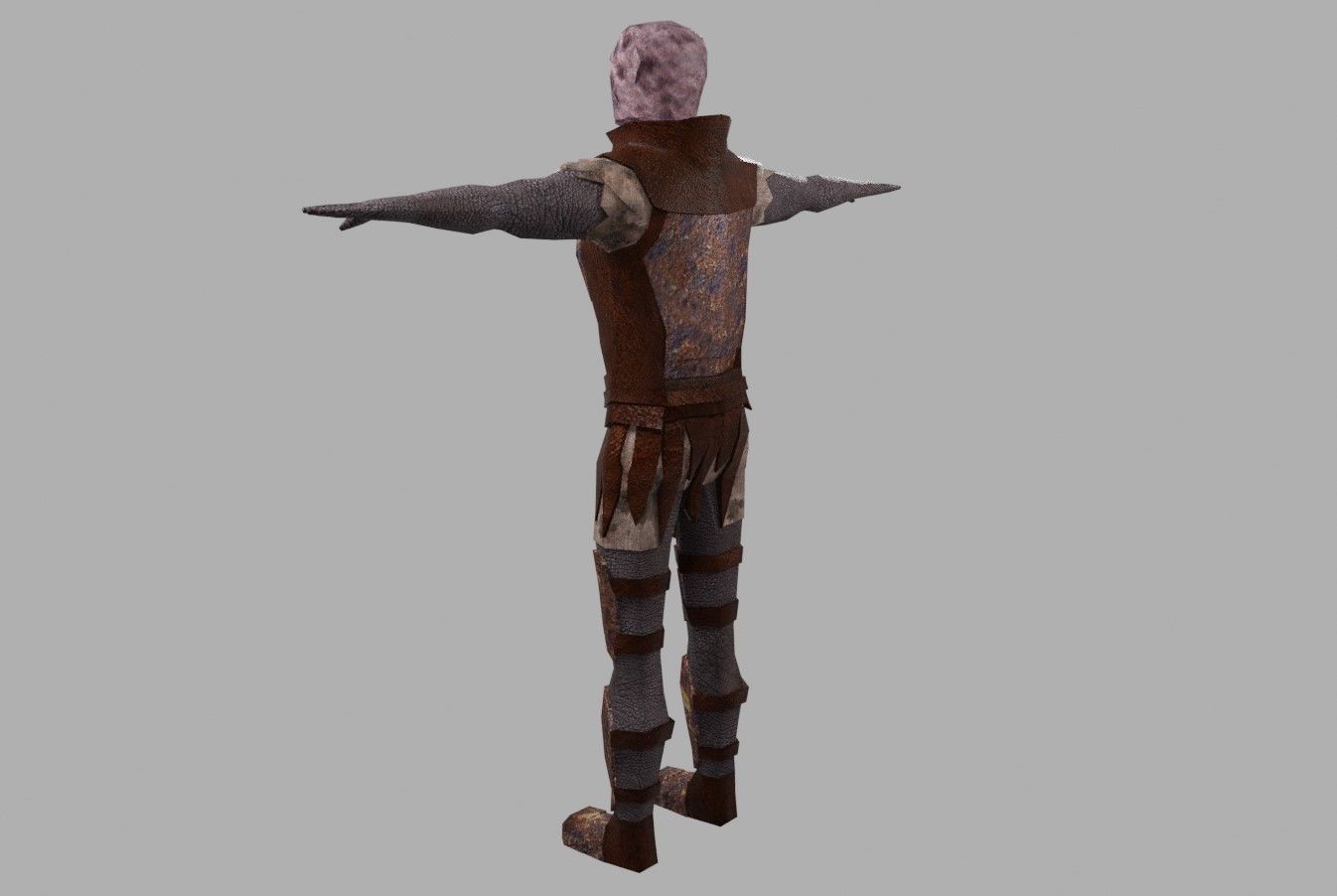 Orc Animated compatible with Mixamo Low-poly 3D model_13