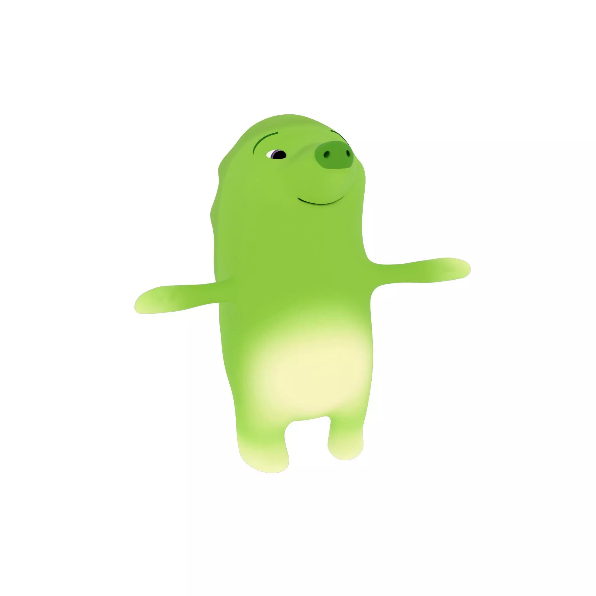 Over the moon - character 3D model_0