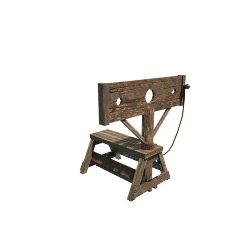 Stocks Low-poly 3D model