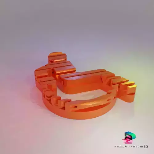 3D Word Shape - Never Give Up