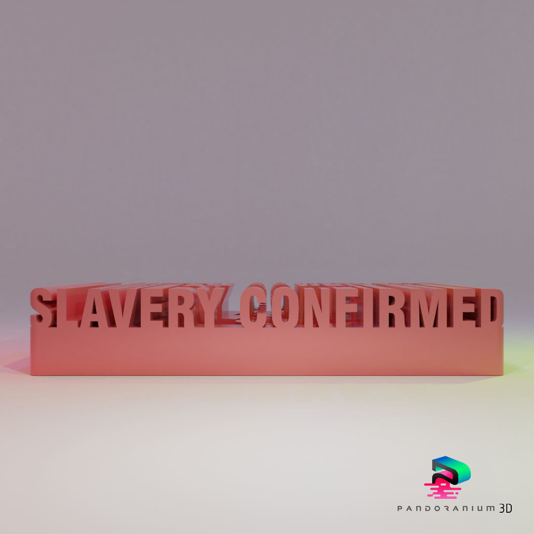 3D Word Shape - Just Married 3D print model_2