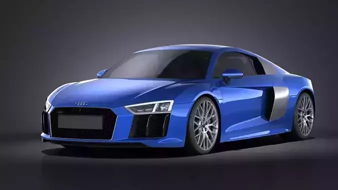 Audi R8 V10 2016 VRAY