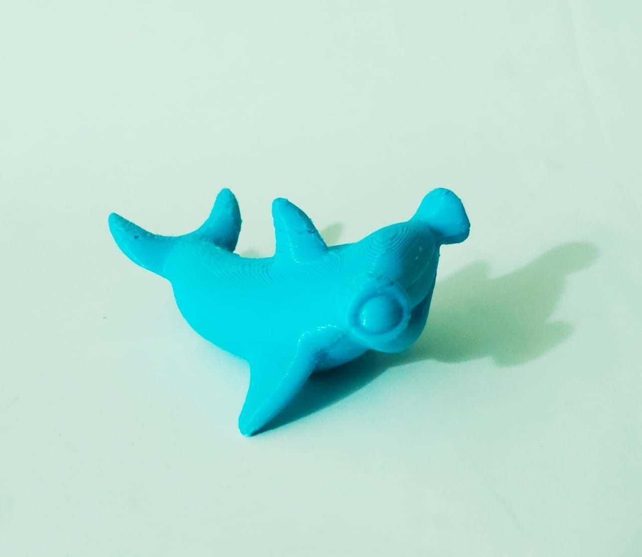 Hammer Shark 3D print model_9
