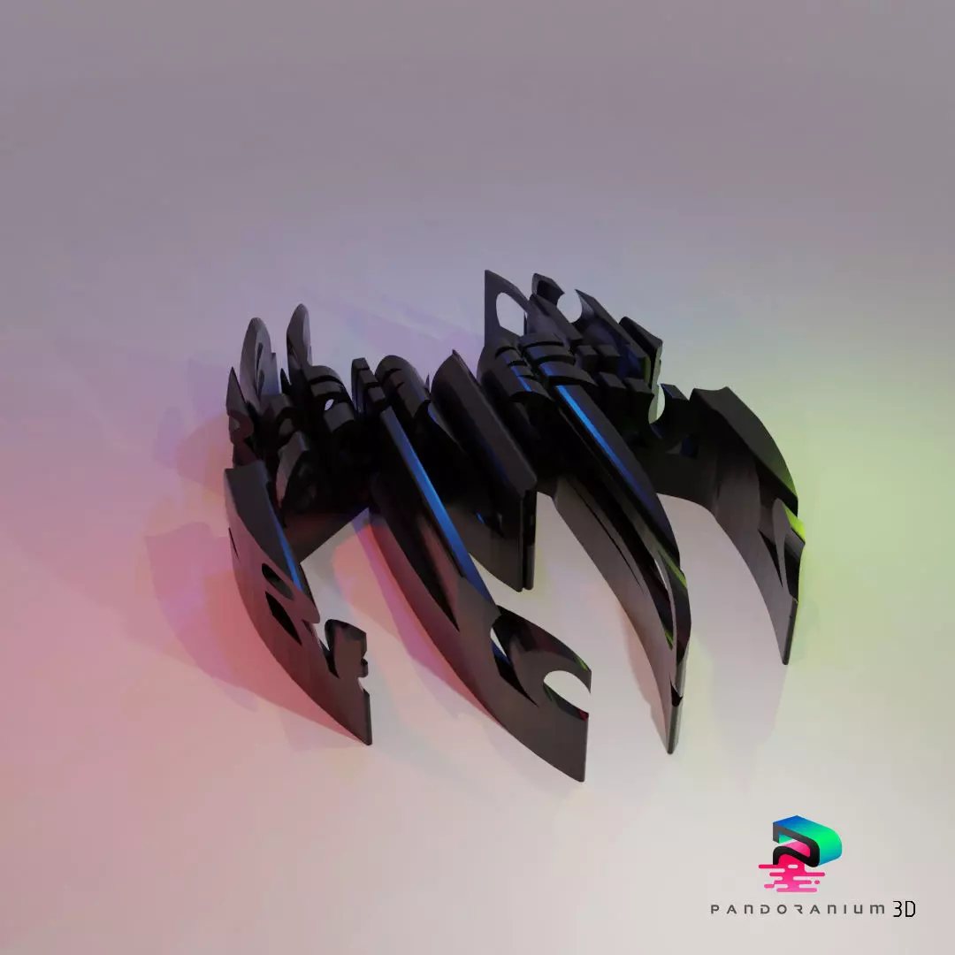 3D Word Shape - Radioactive 3D print model