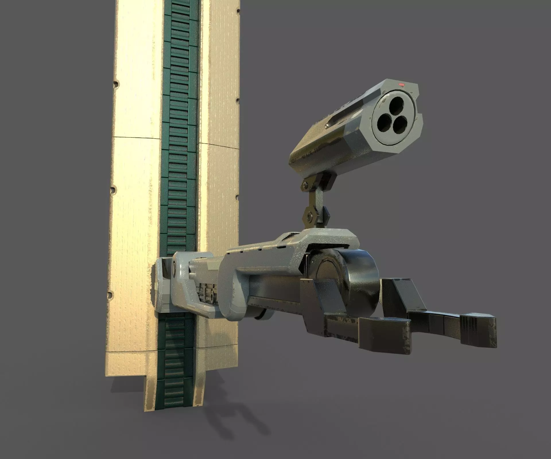PBR new manipulator 3D model_0