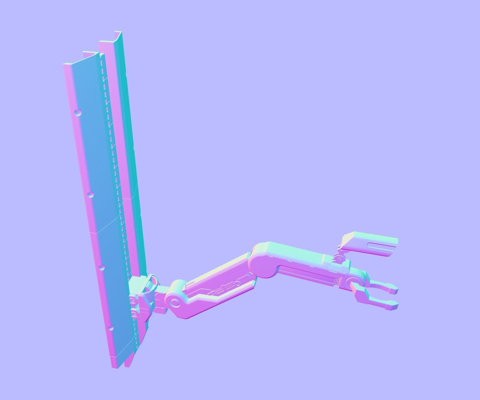 PBR new manipulator 3D model_17