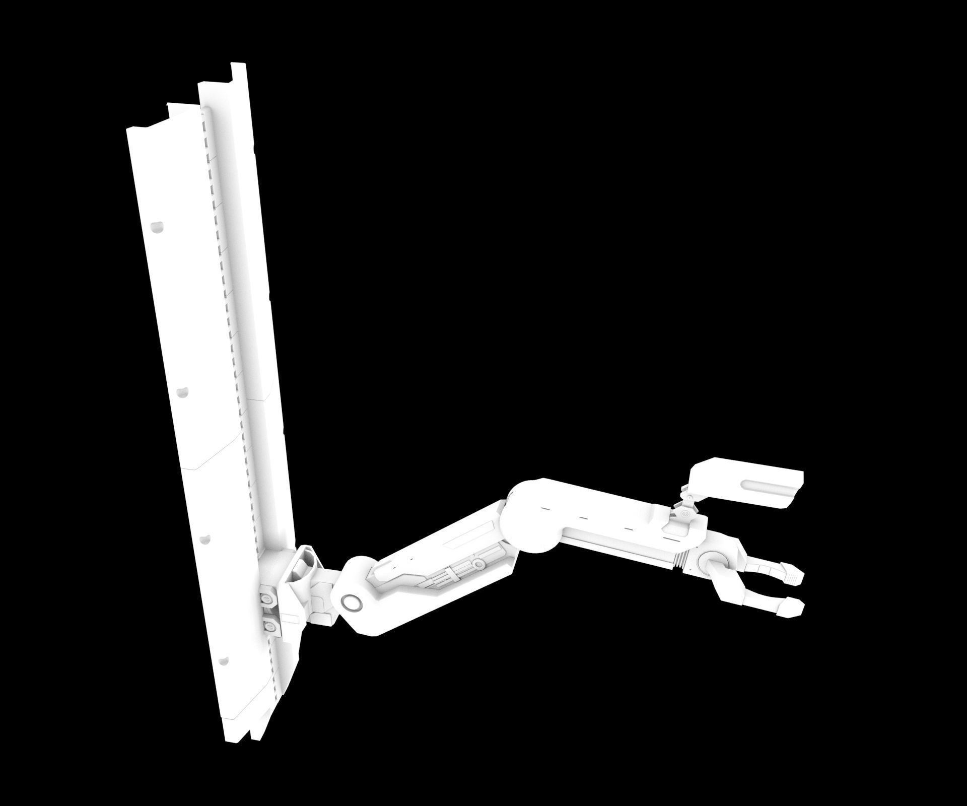 PBR new manipulator 3D model_16