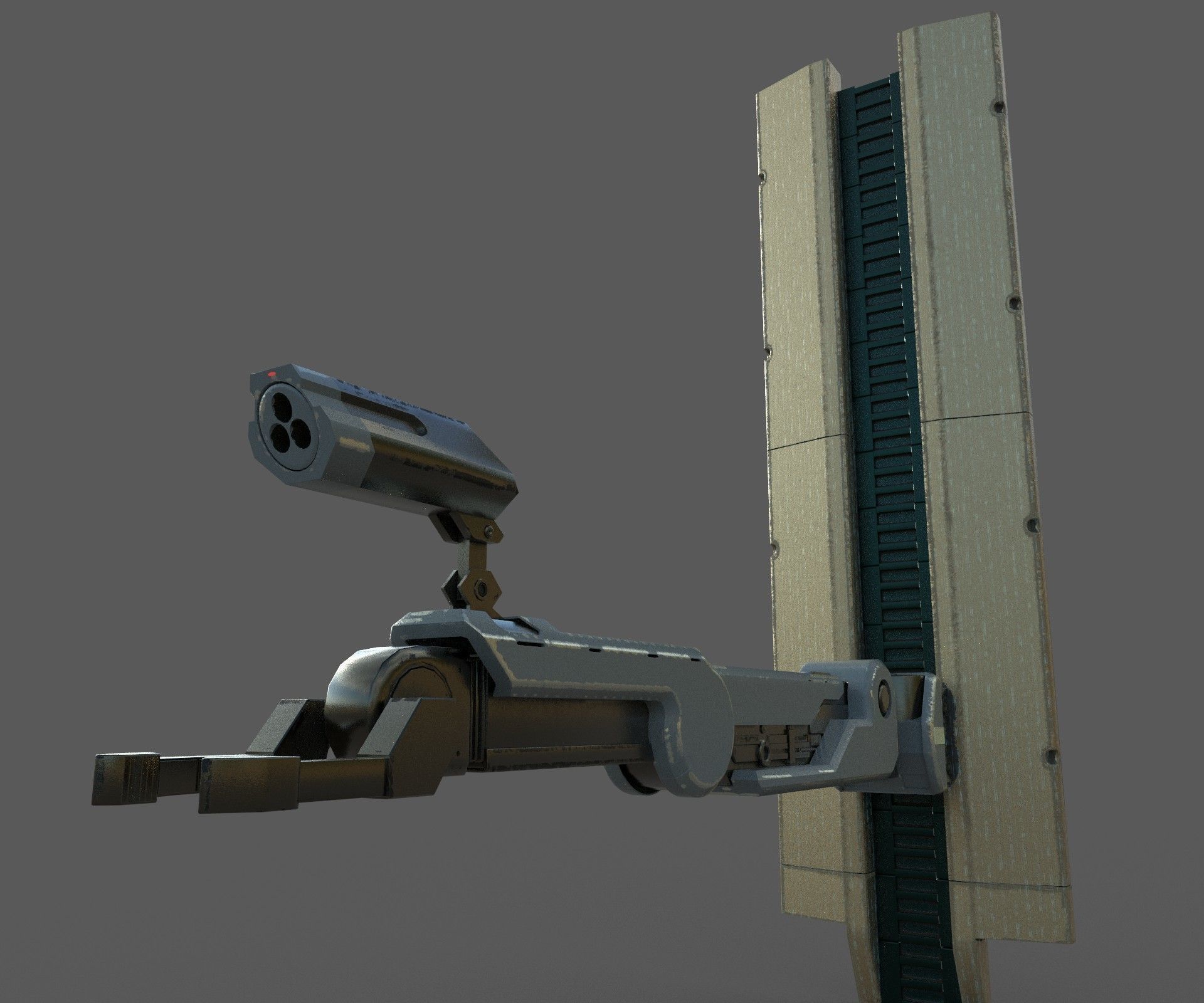 PBR new manipulator 3D model_2