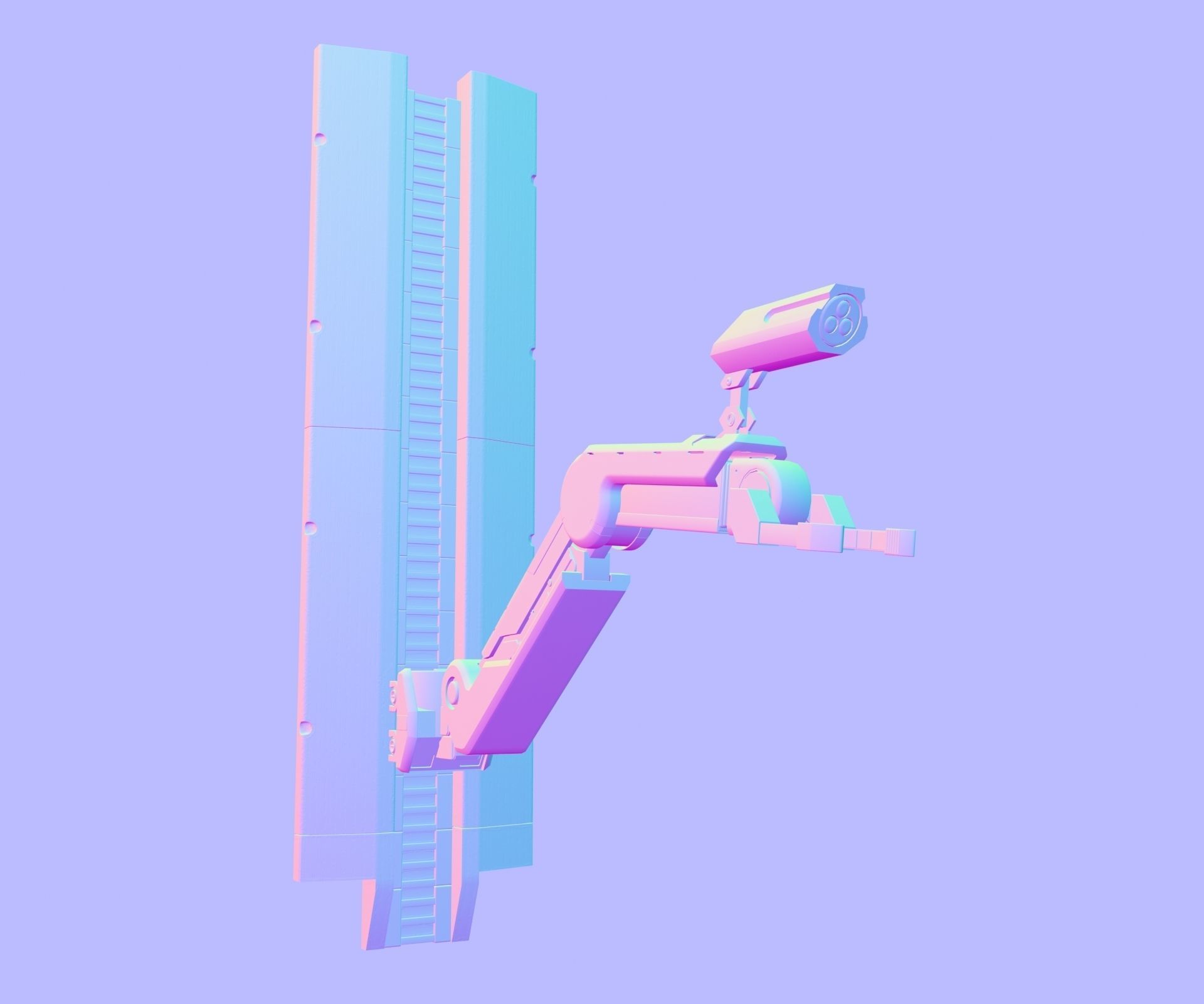 PBR new manipulator 3D model_8