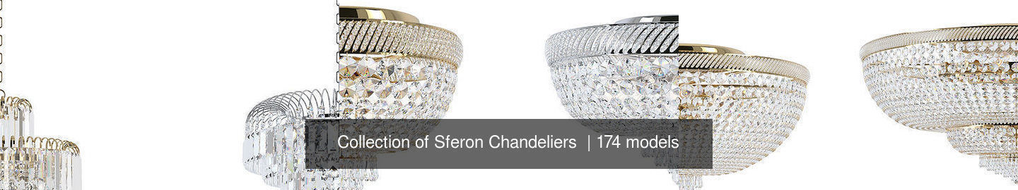 Collection of Sferon Chandeliers  _8