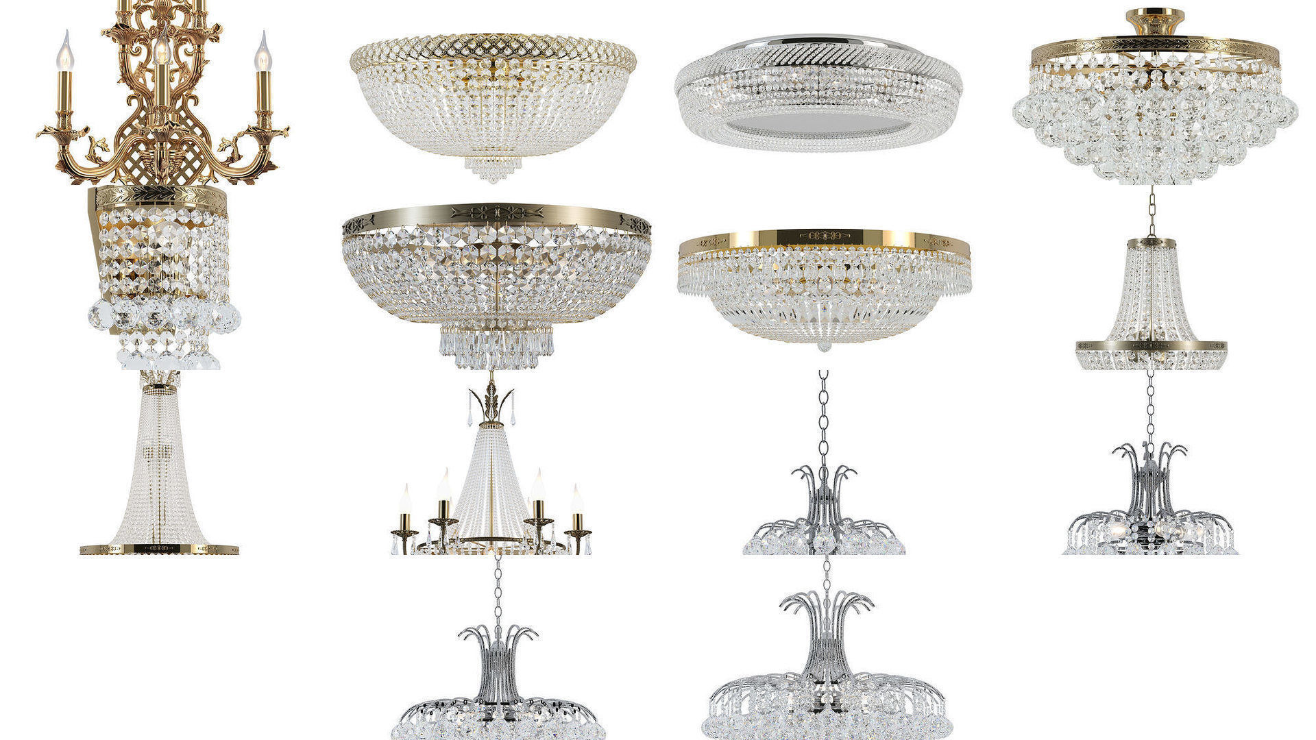 Collection of Sferon Chandeliers  _5