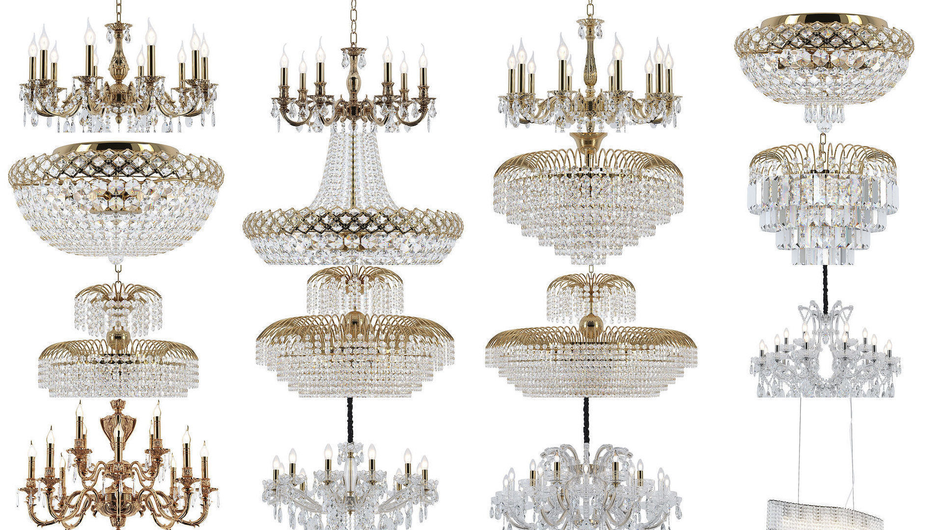 Collection of Sferon Chandeliers  _11