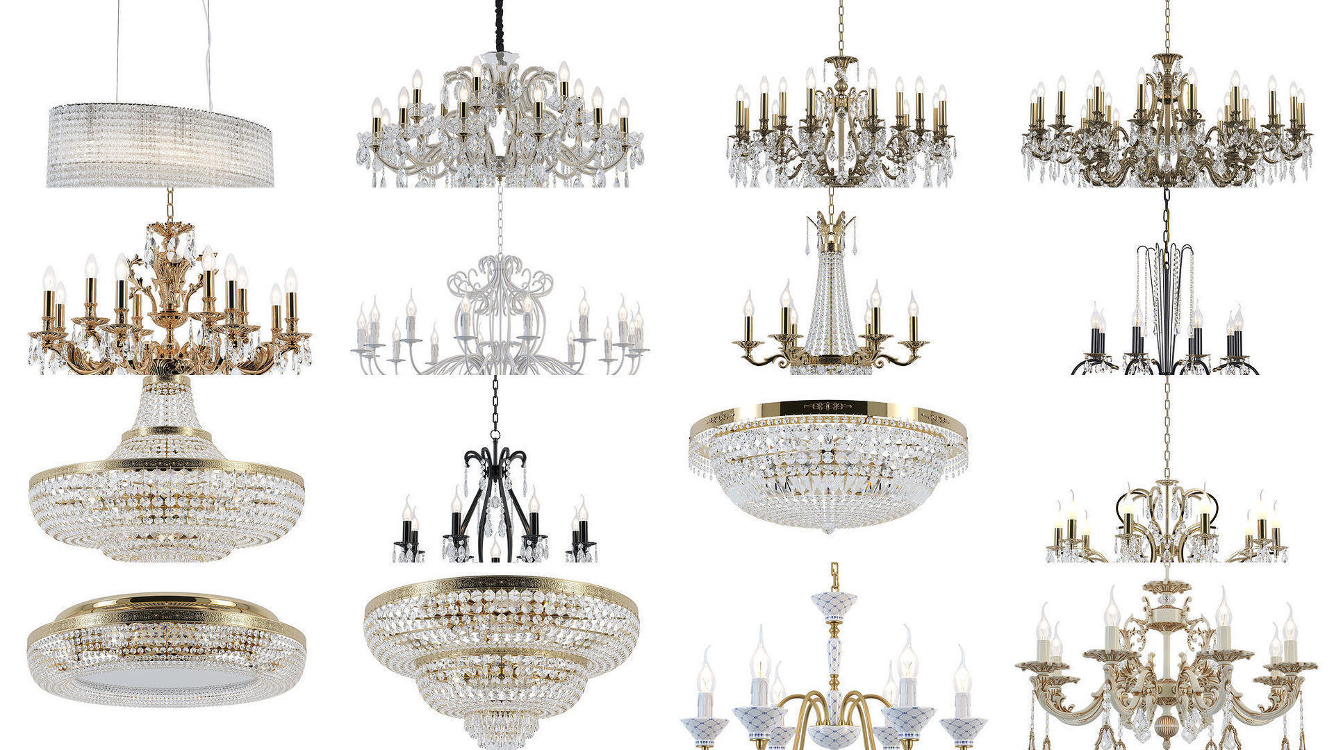 Collection of Sferon Chandeliers  _13