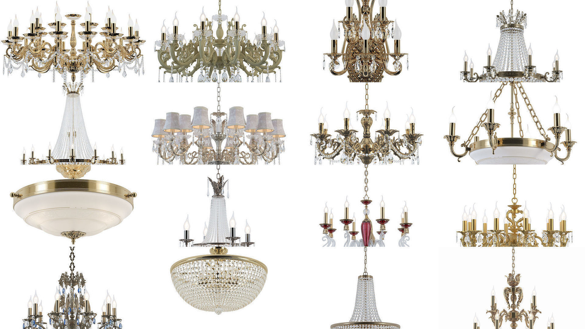 Collection of Sferon Chandeliers  _3