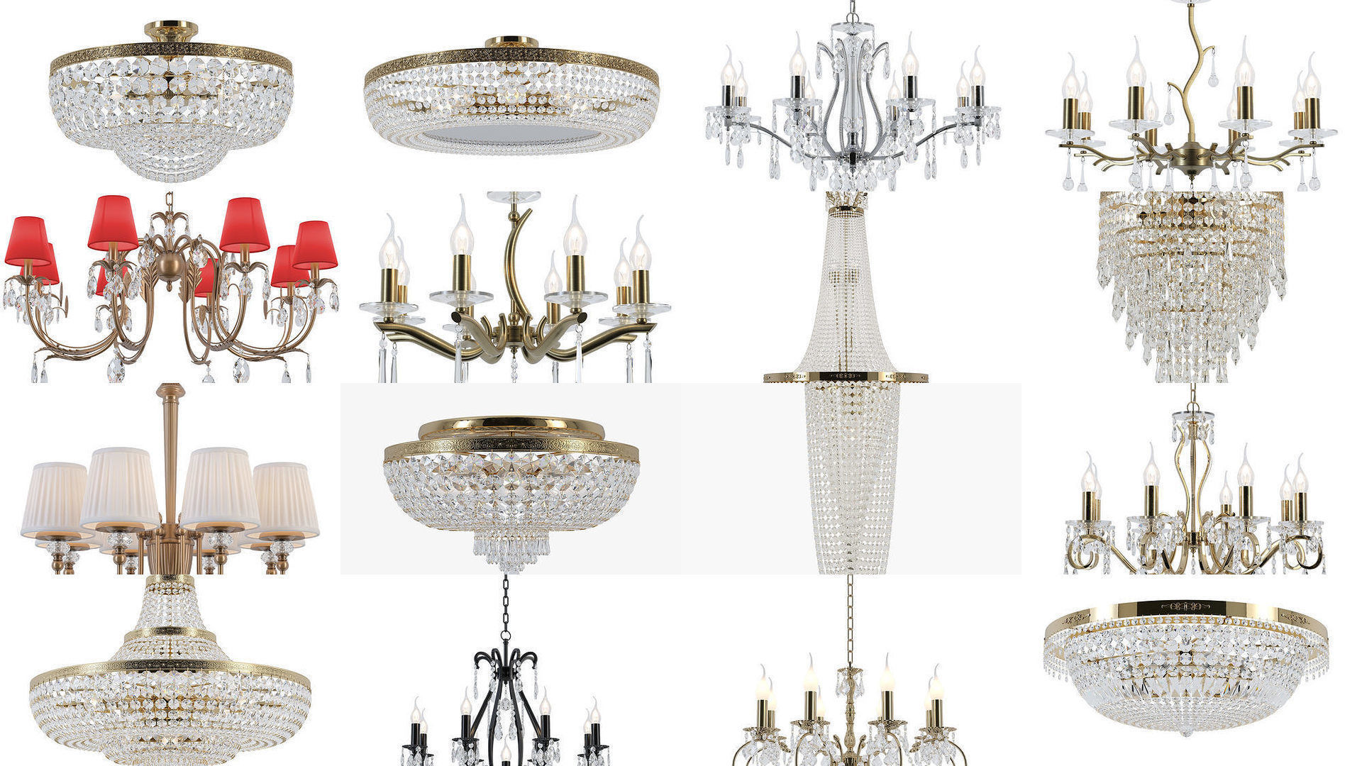Collection of Sferon Chandeliers  _15