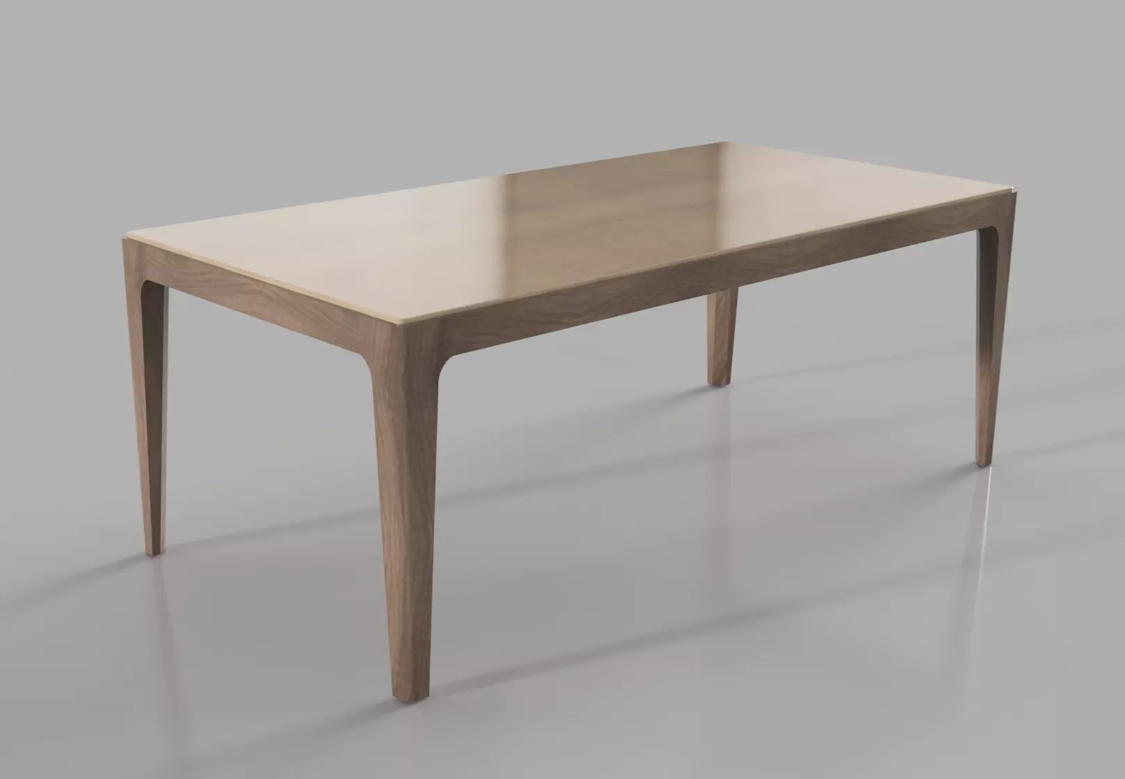 Porada Ziggy Dining Table 3D model_0