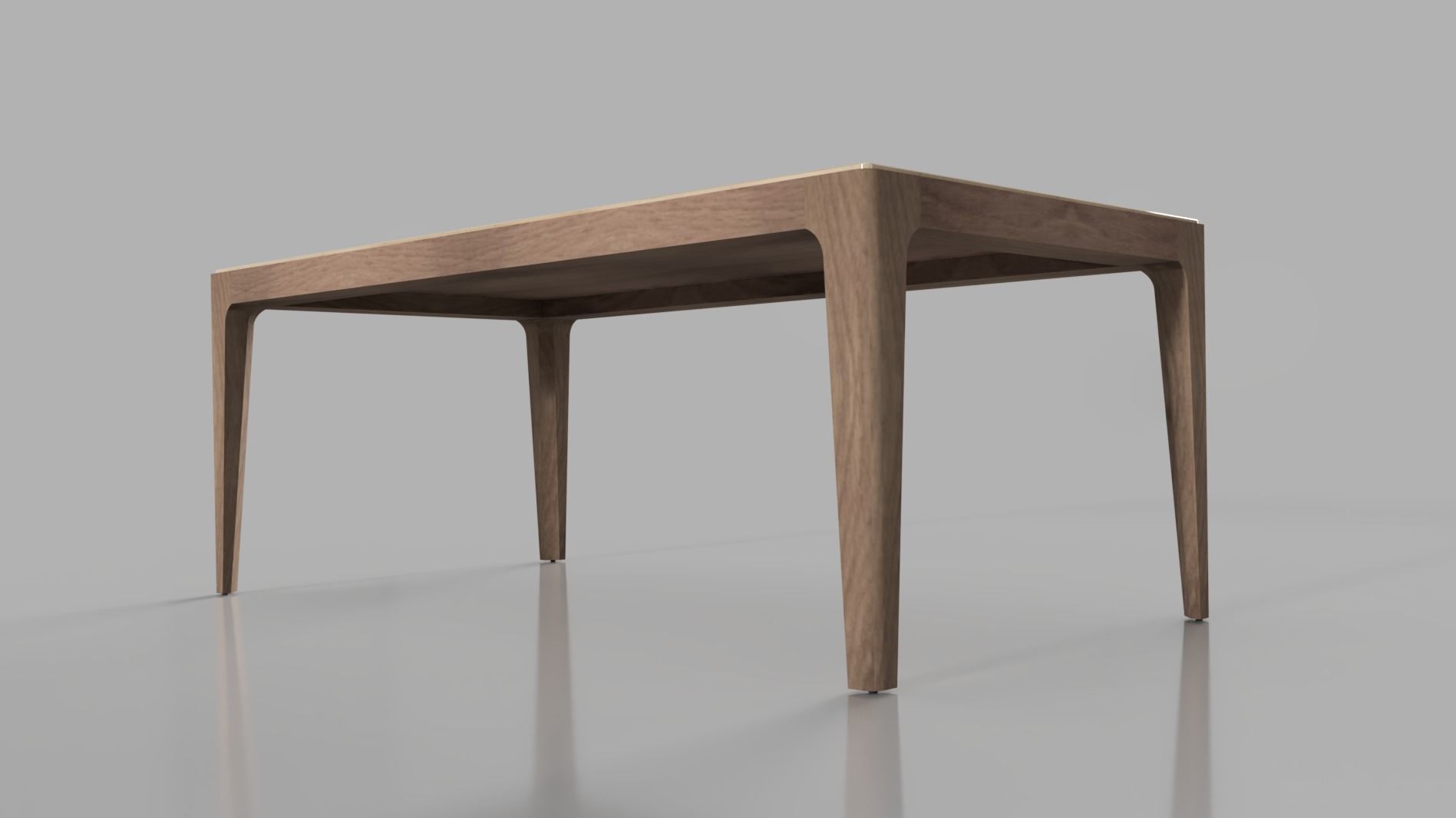 Porada Ziggy Dining Table 3D model_3