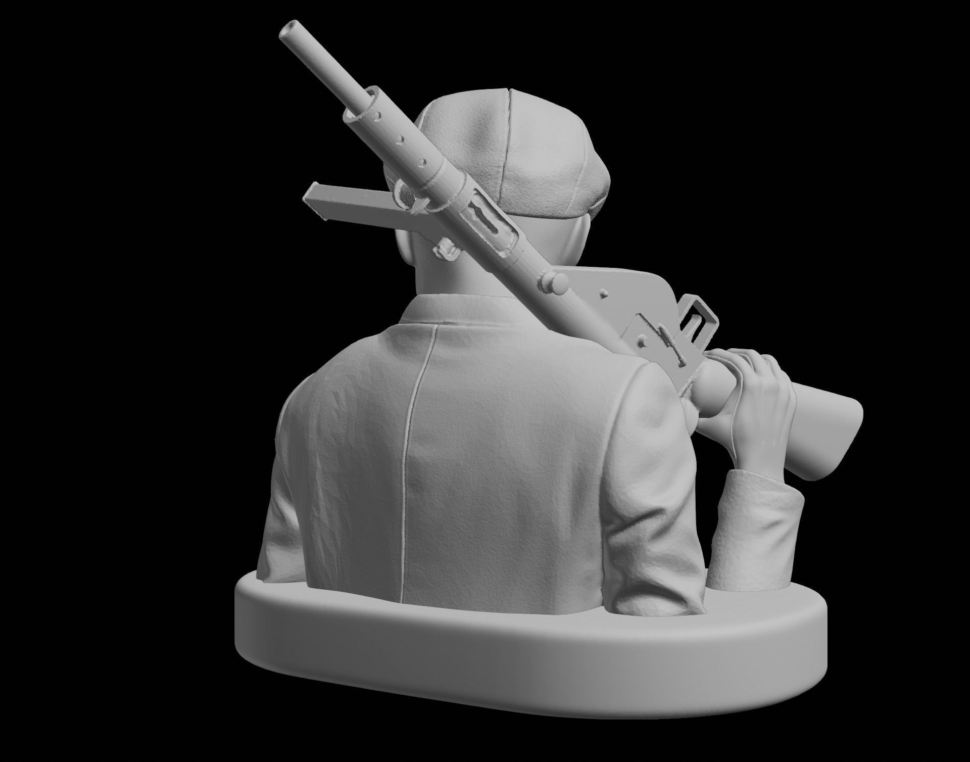 Thomas Shelby Bust 3D print model_2