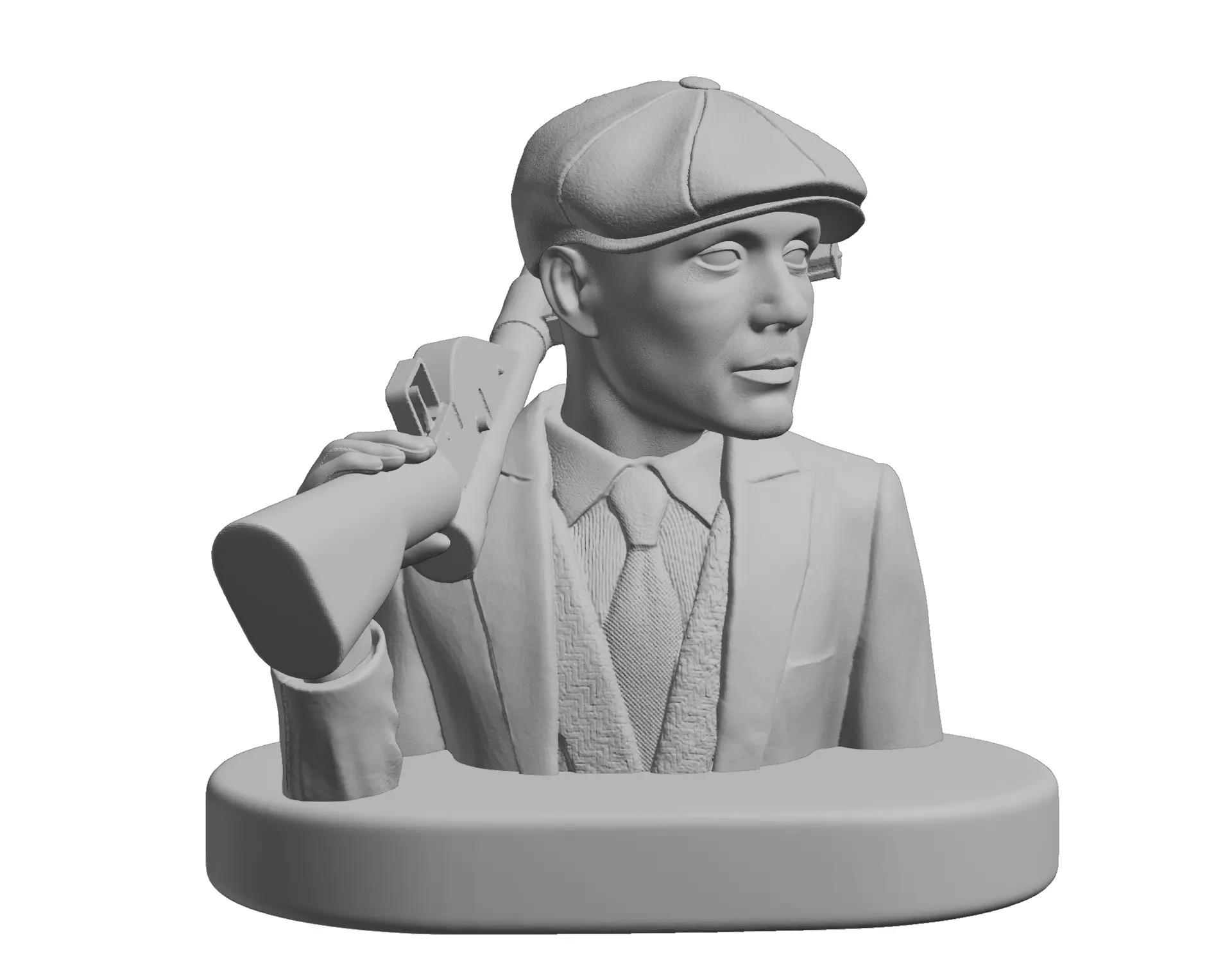 Thomas Shelby Bust 3D print model_0