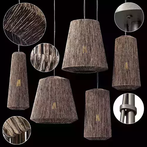 Lamp barrel big rope n4