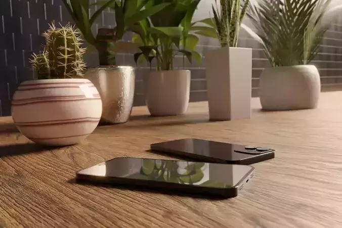 Recent smartphone realistic