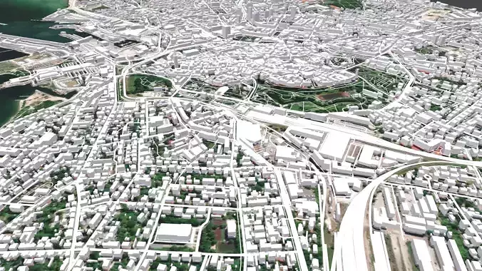 Cityscape Tallinn Estonia