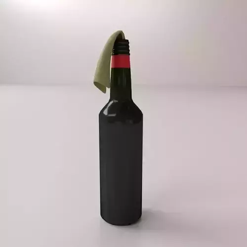 Molotov Cocktail 3D model