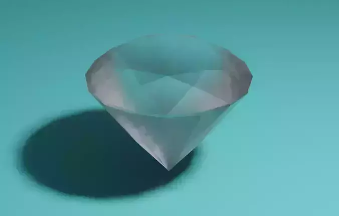 low-poly Diamond