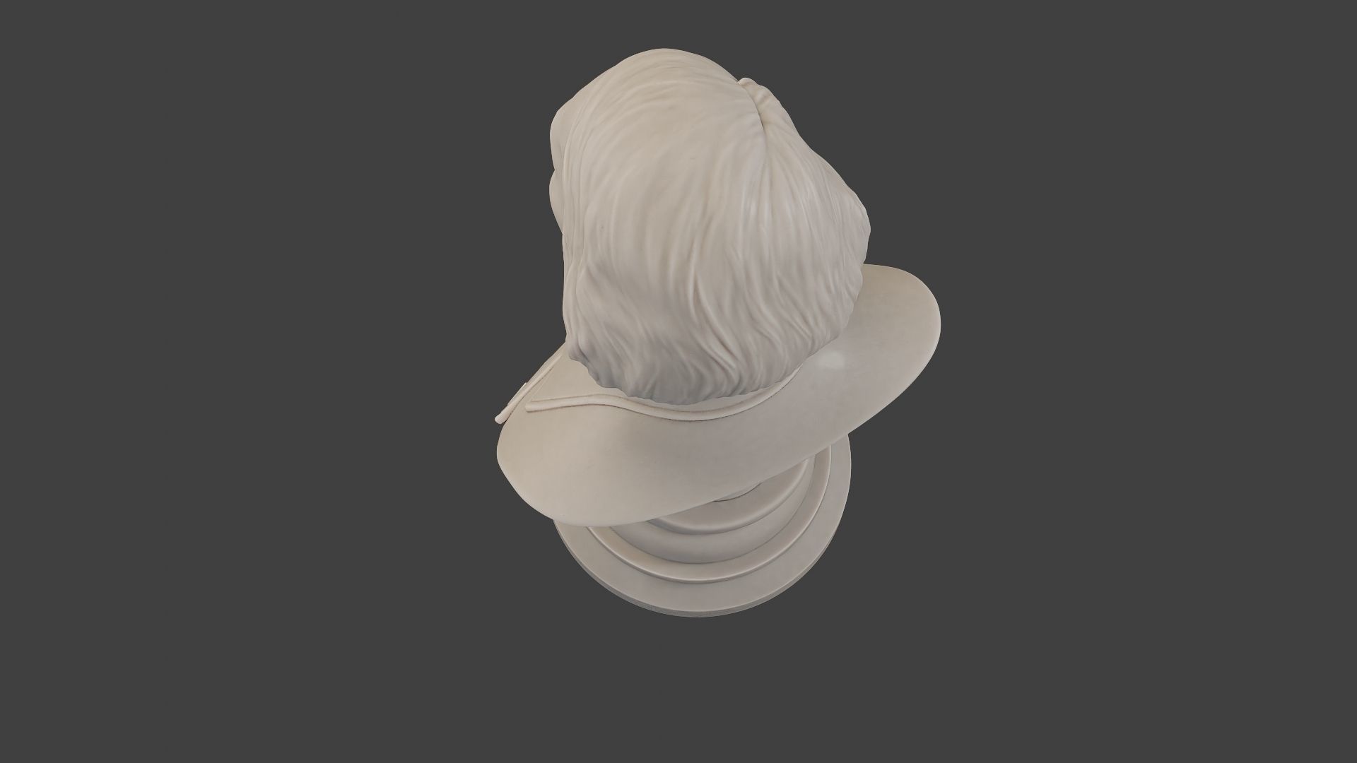 Jean Eugene Robert Houdin Bust 3D print model_16