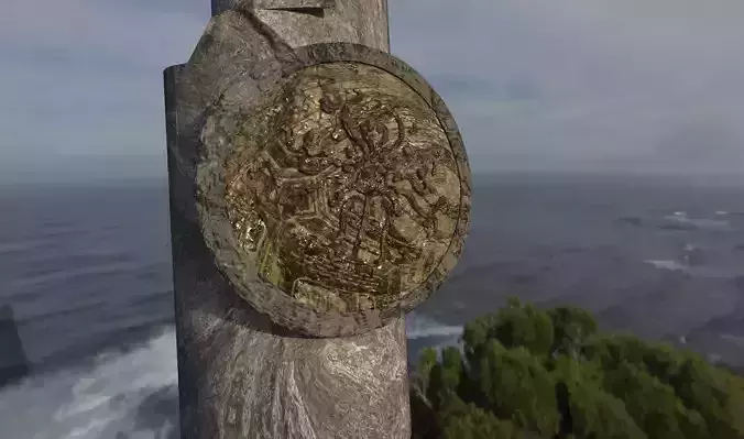 Viking Shield on wall