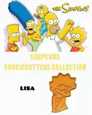 Wonderful Simpsons Character Lisa Simpson Cookie Cutter 