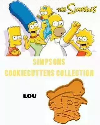 Wonderful Simpsons Character Lou Cookie Cutter 