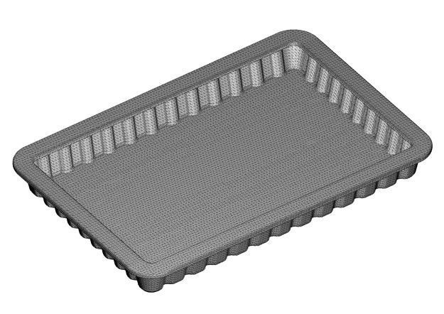 Innovative Food Plate 3D print model_3