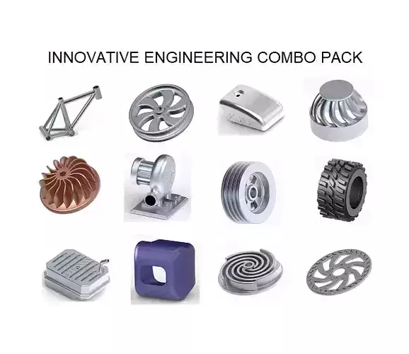 INNOVATIVE ENGINEERING COMBO PACK 3D Model Collection