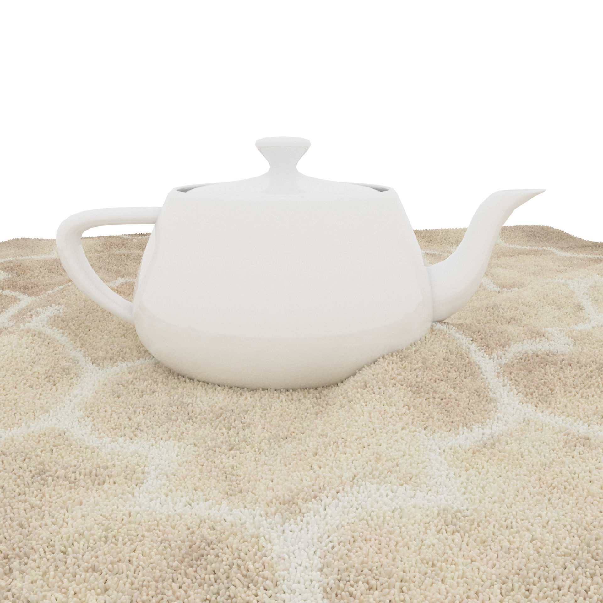 Rugs No 129 Low-poly 3D model_8