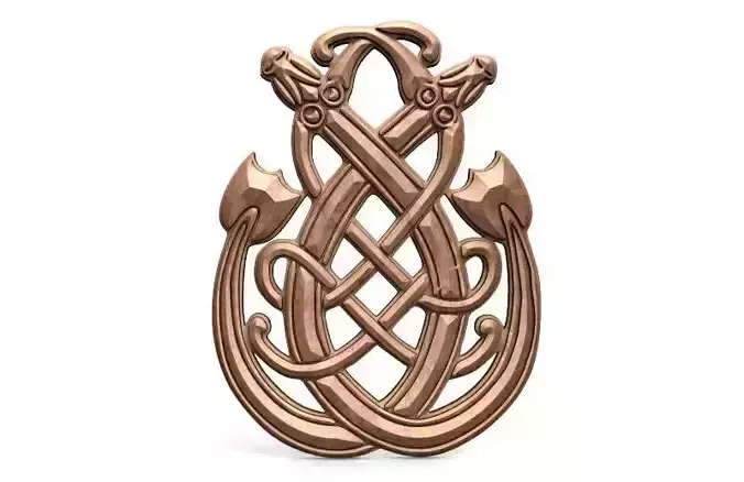 Celtic dragon CNC 2