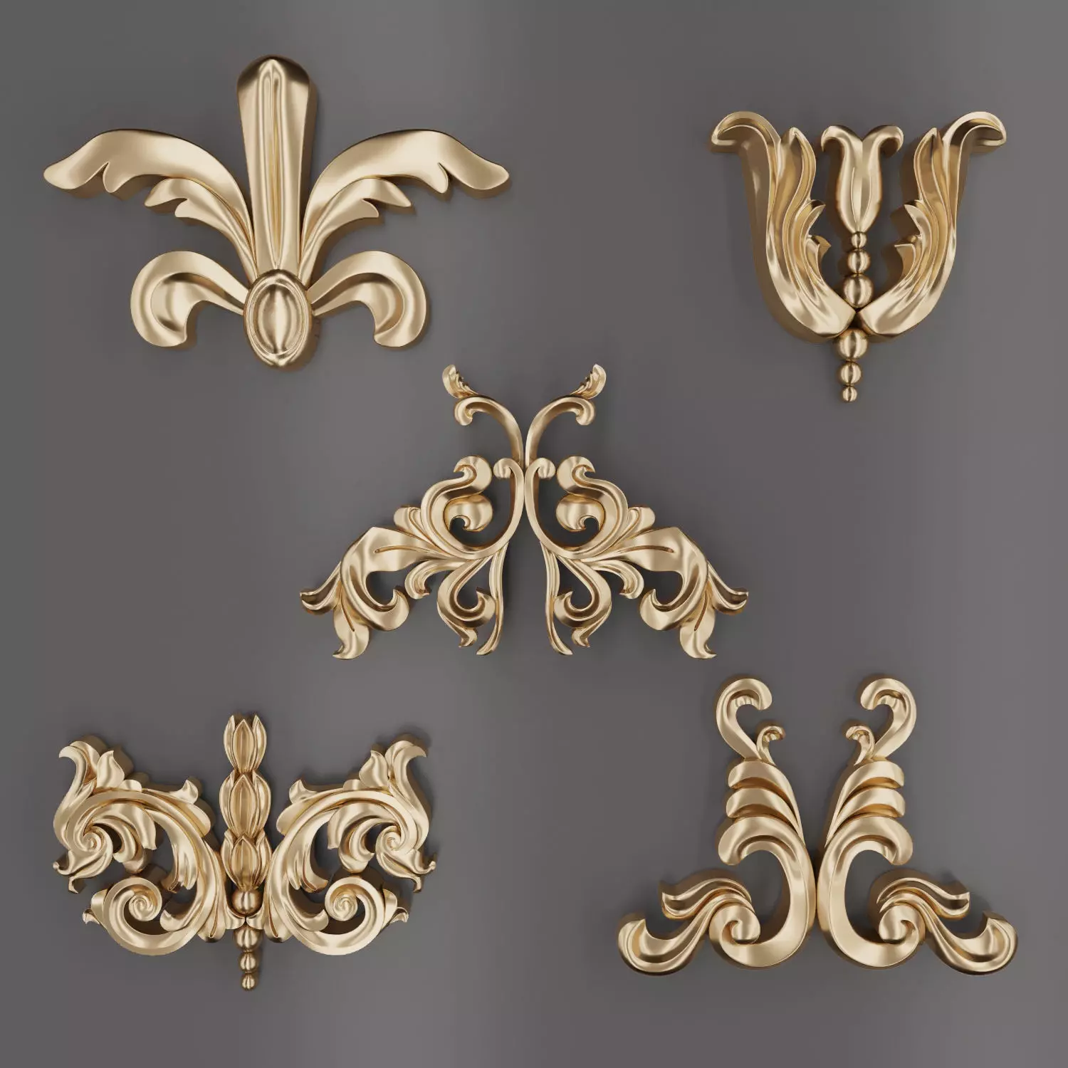 Trim Ornament 93 3D model_0