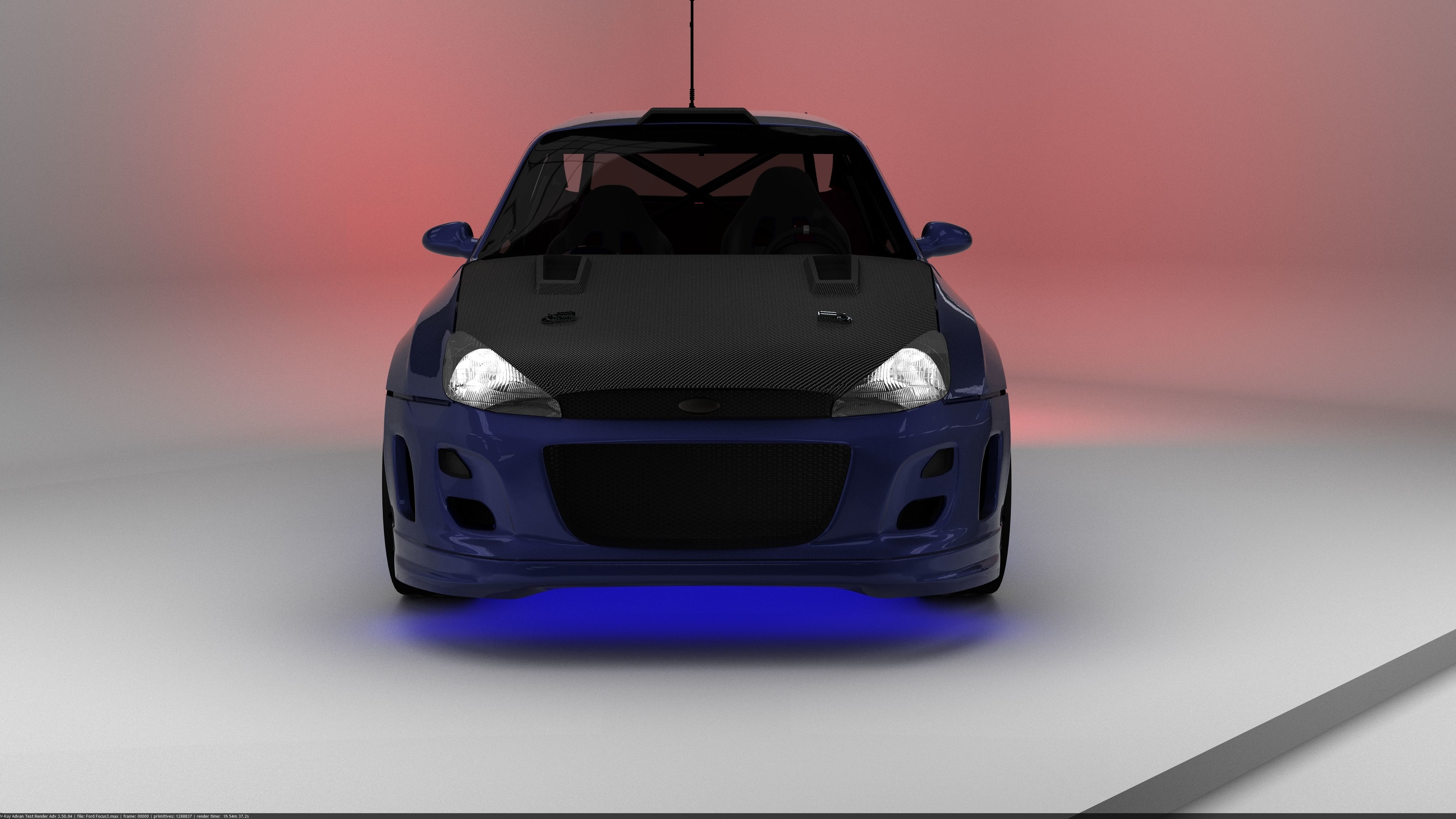 Racing Car 3D model_4